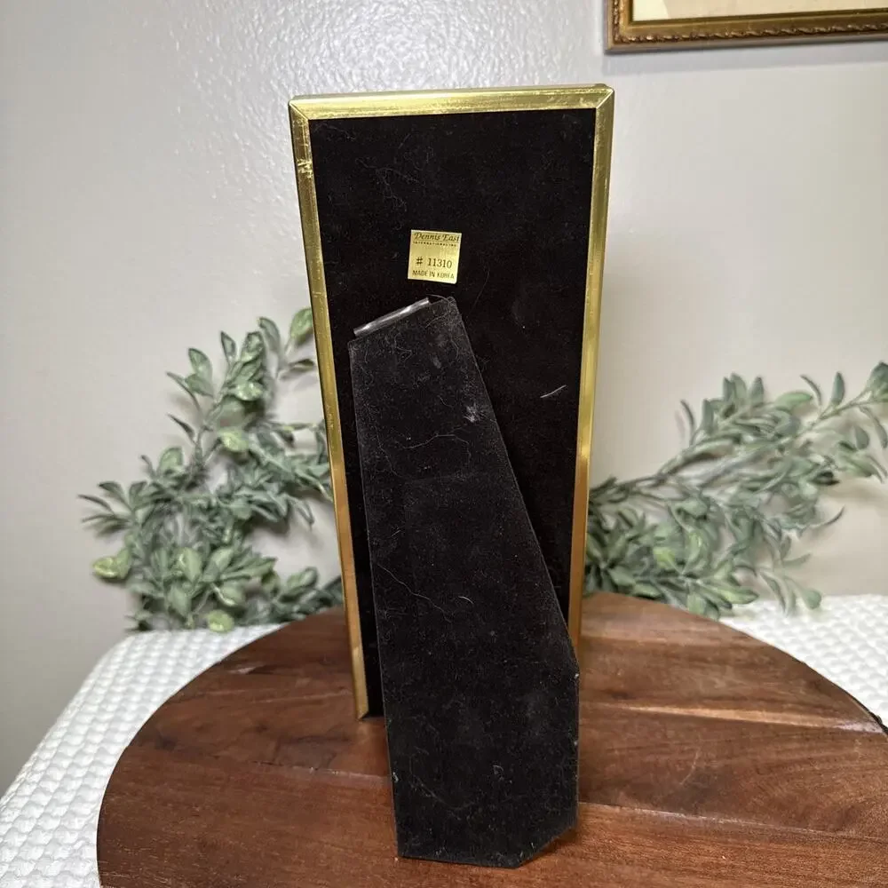 Reniassance Collection Dennis East Solid Brass Photo Frame 3.5